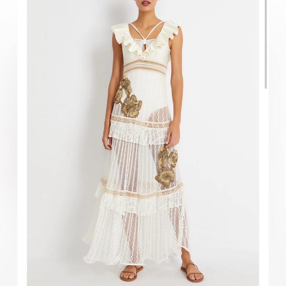 PatBO Crochet Beach Dress